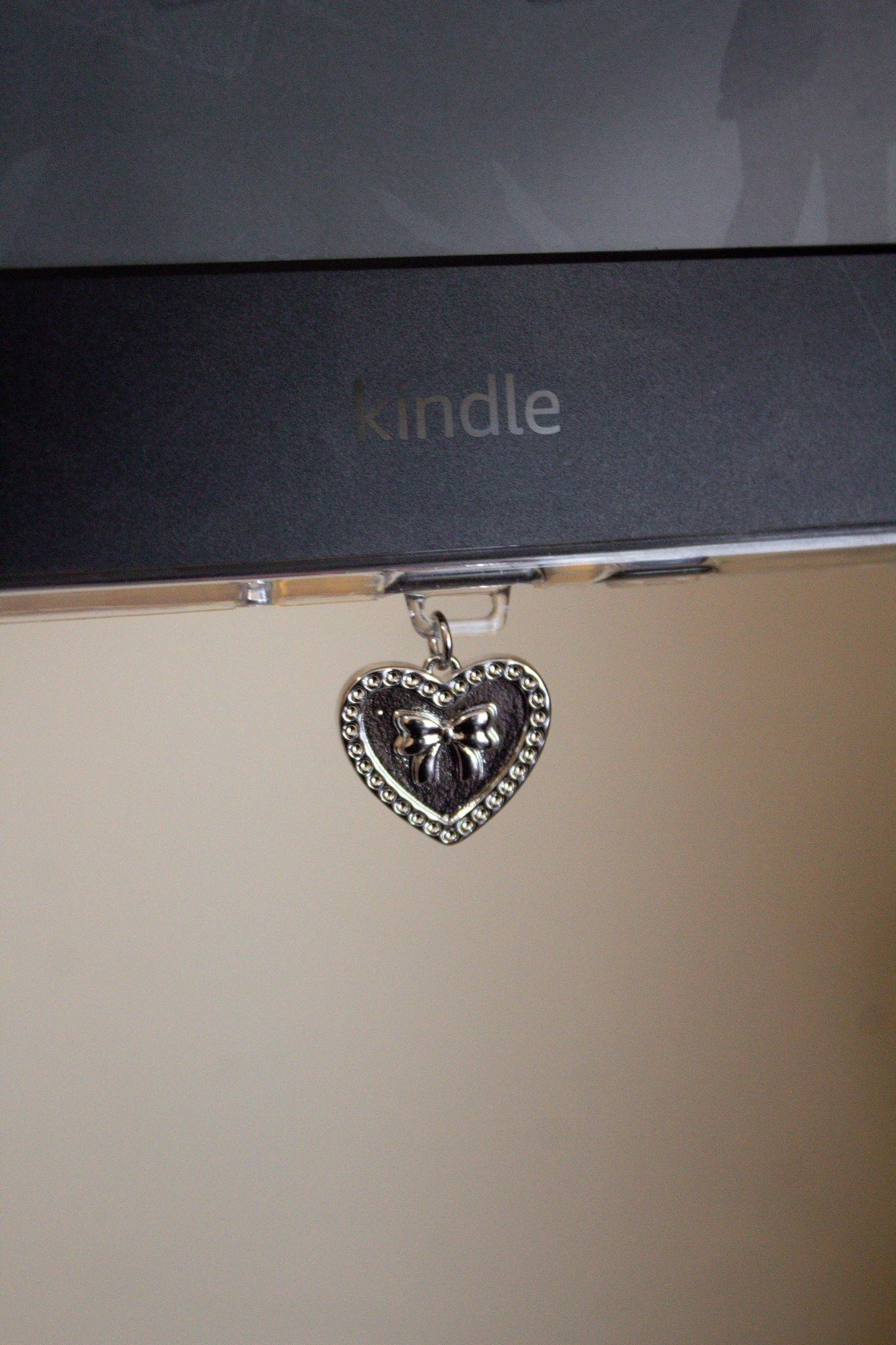Silver Coquette Heart Dust Plug
