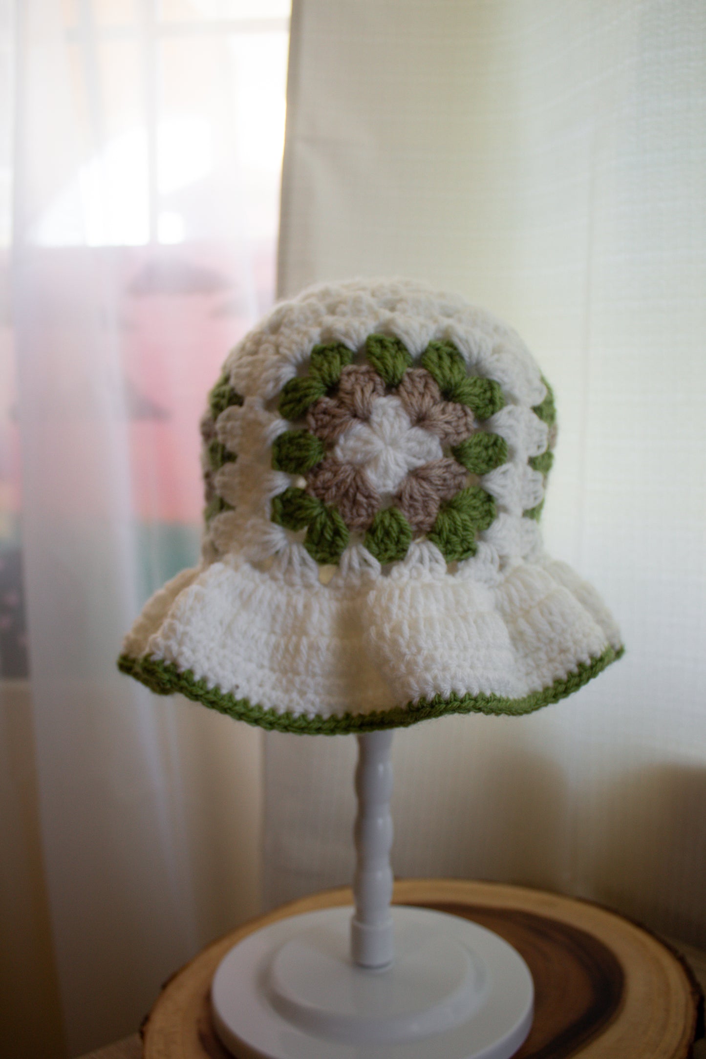 Crochet Granny Square Hat
