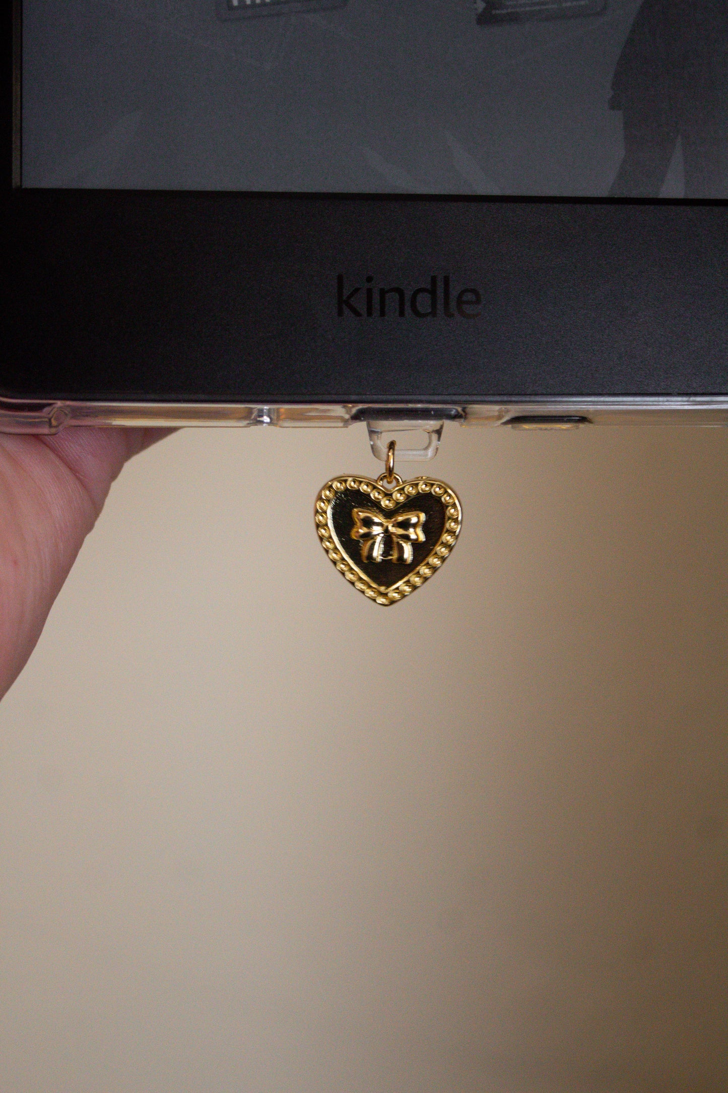 Gold Coquette Heart Dust Plug