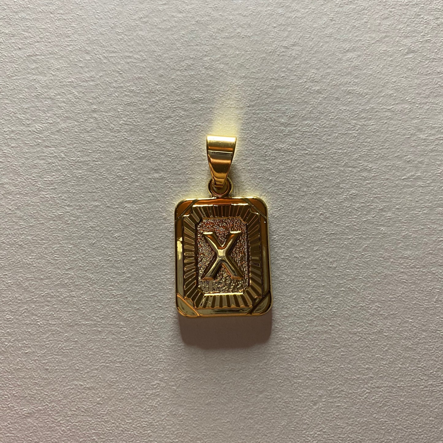 X Initial Necklace