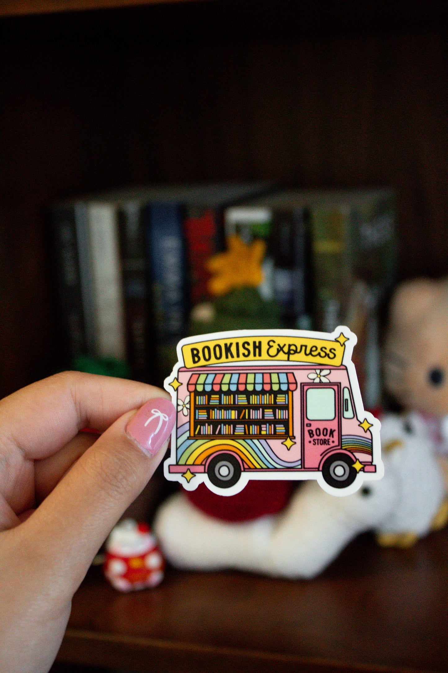 Bookish Express Sticker