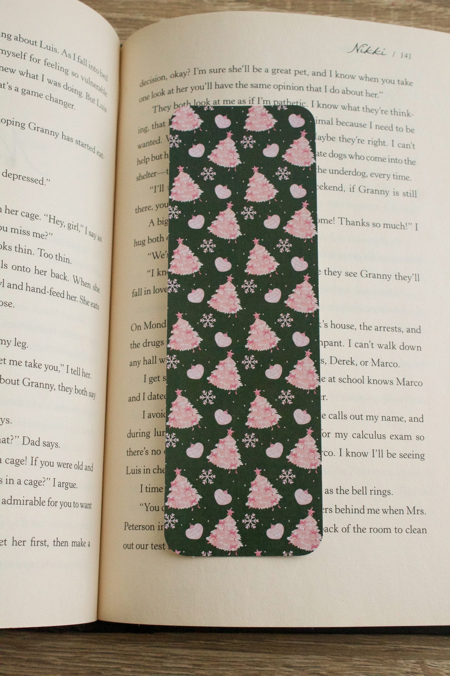 Christmas Tree Bookmark