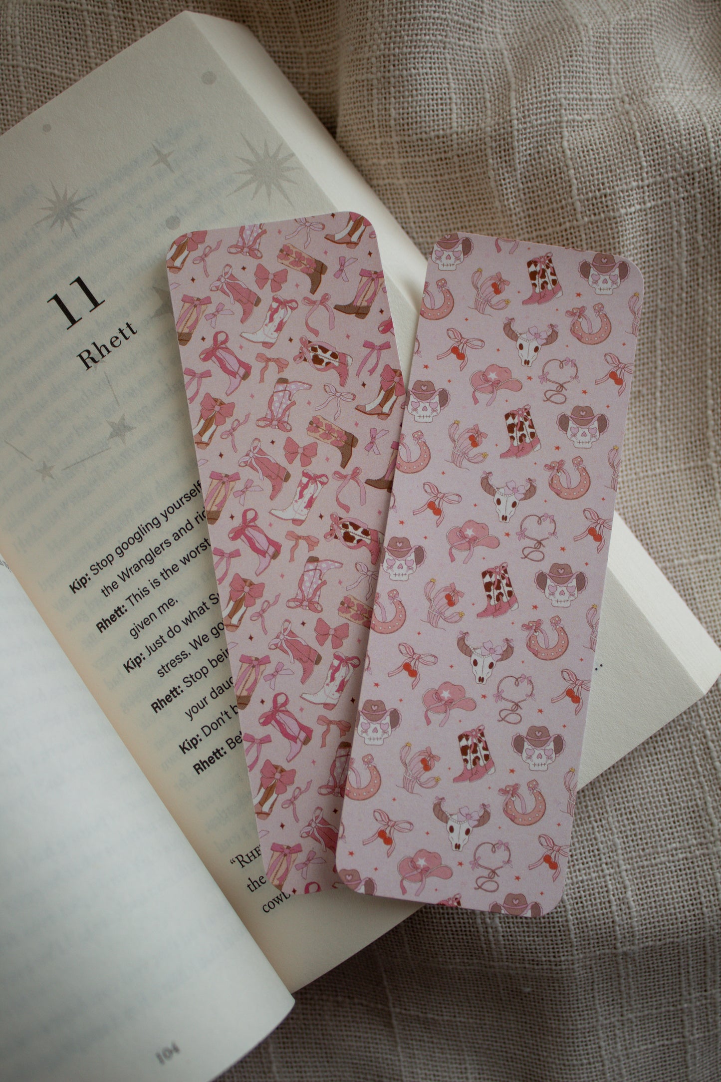 Bows & Boots Bookmark