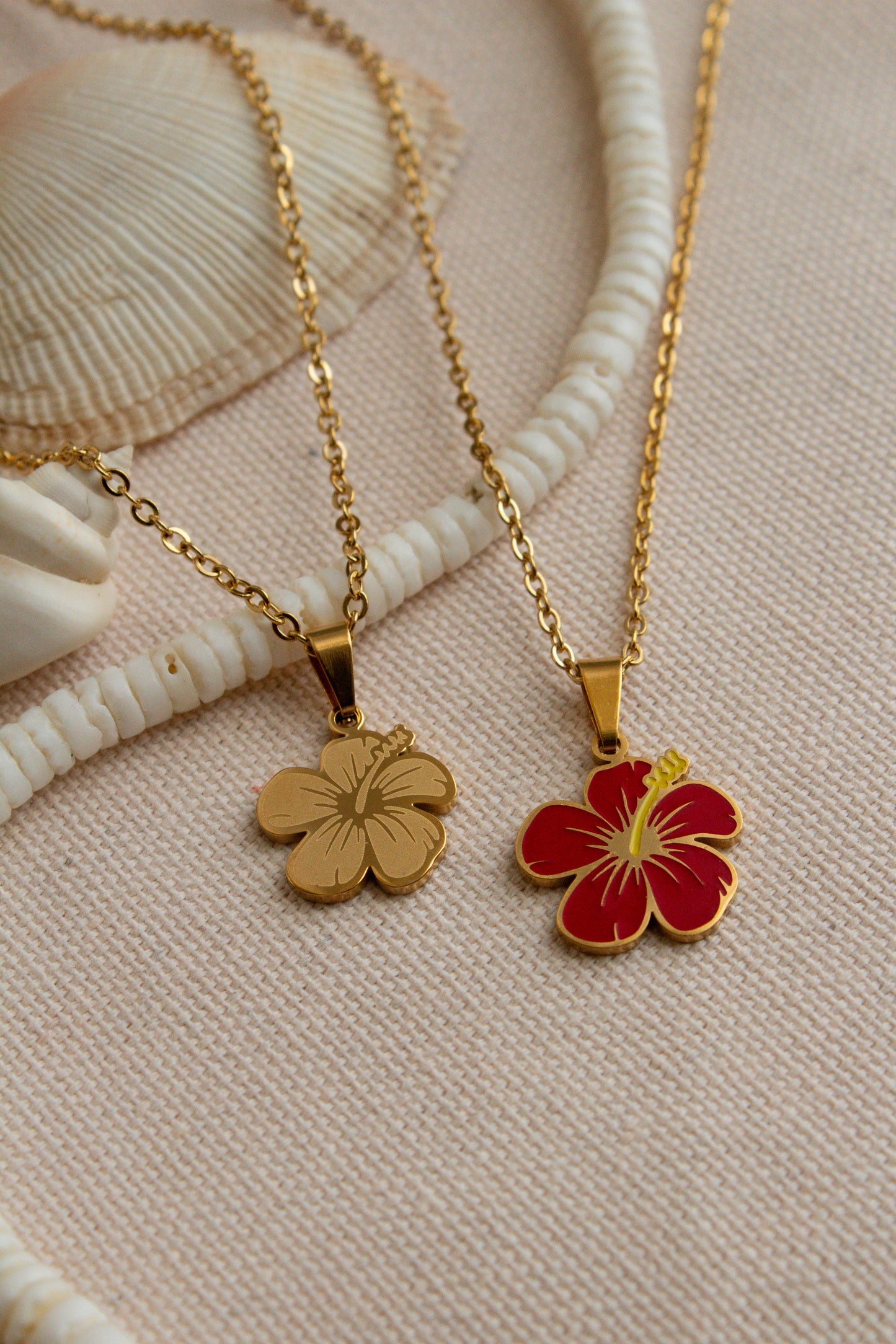 Hibiscus Necklace