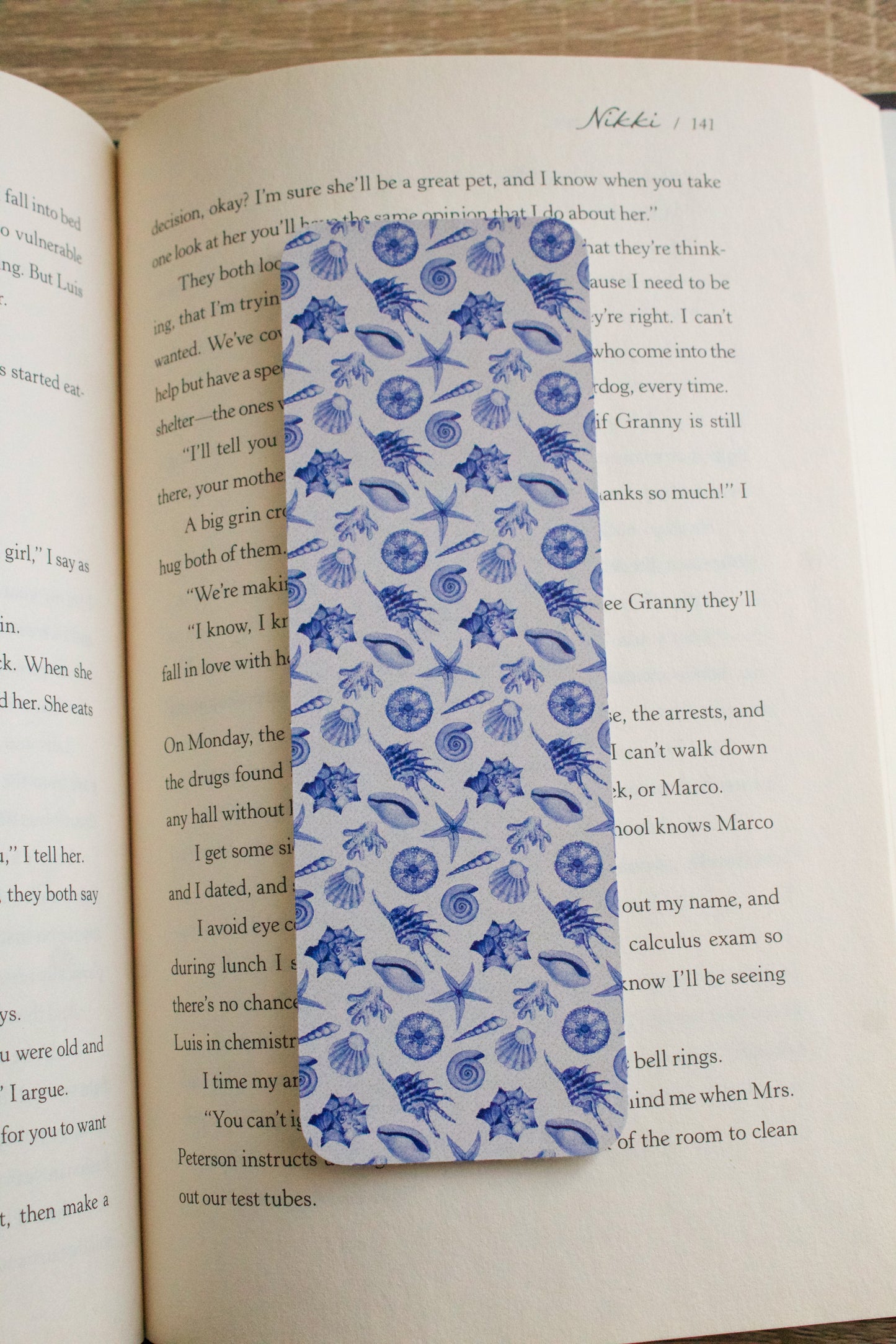 Mixed Shell Bookmark