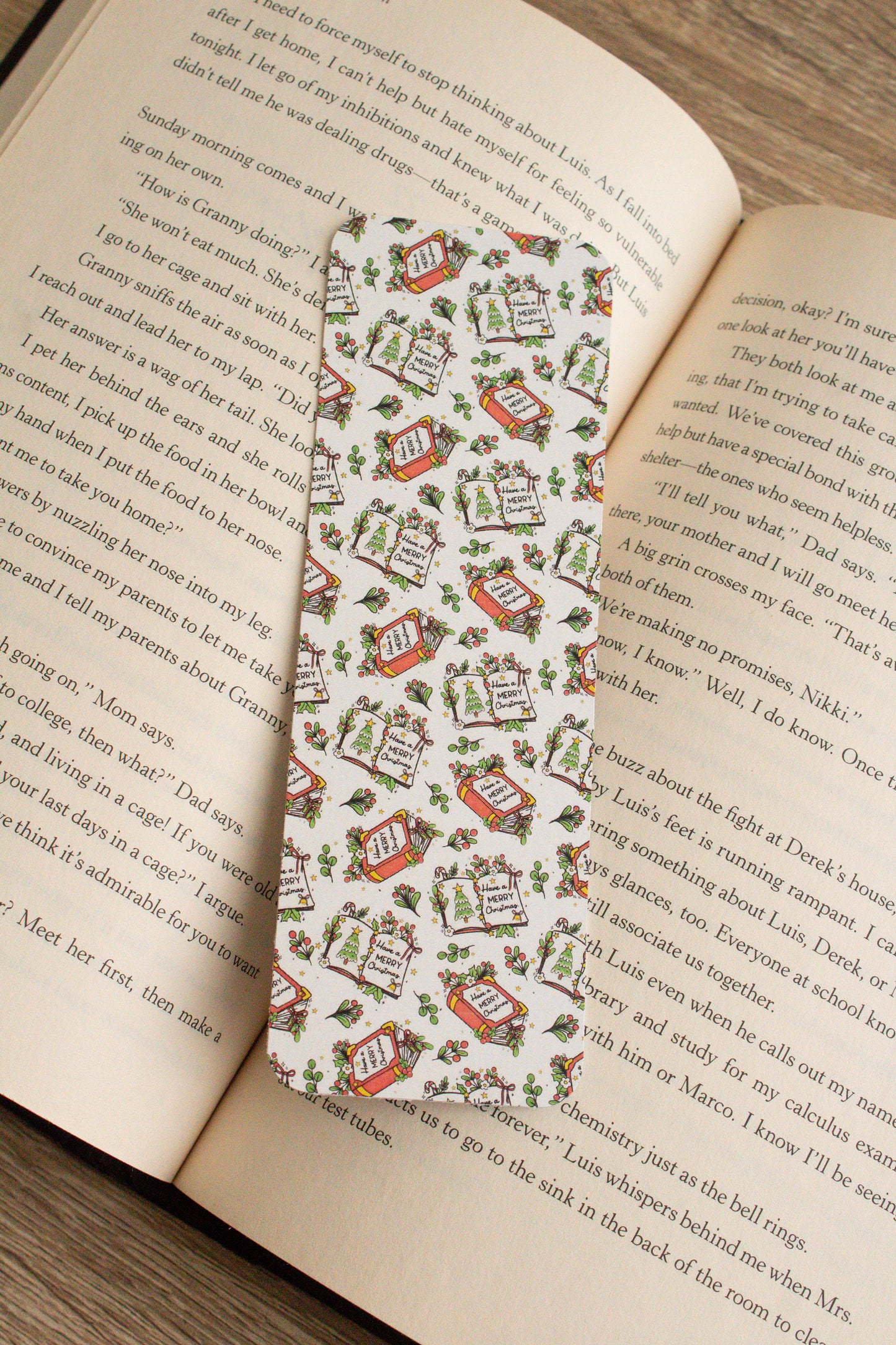 Merry Christmas Bookmark