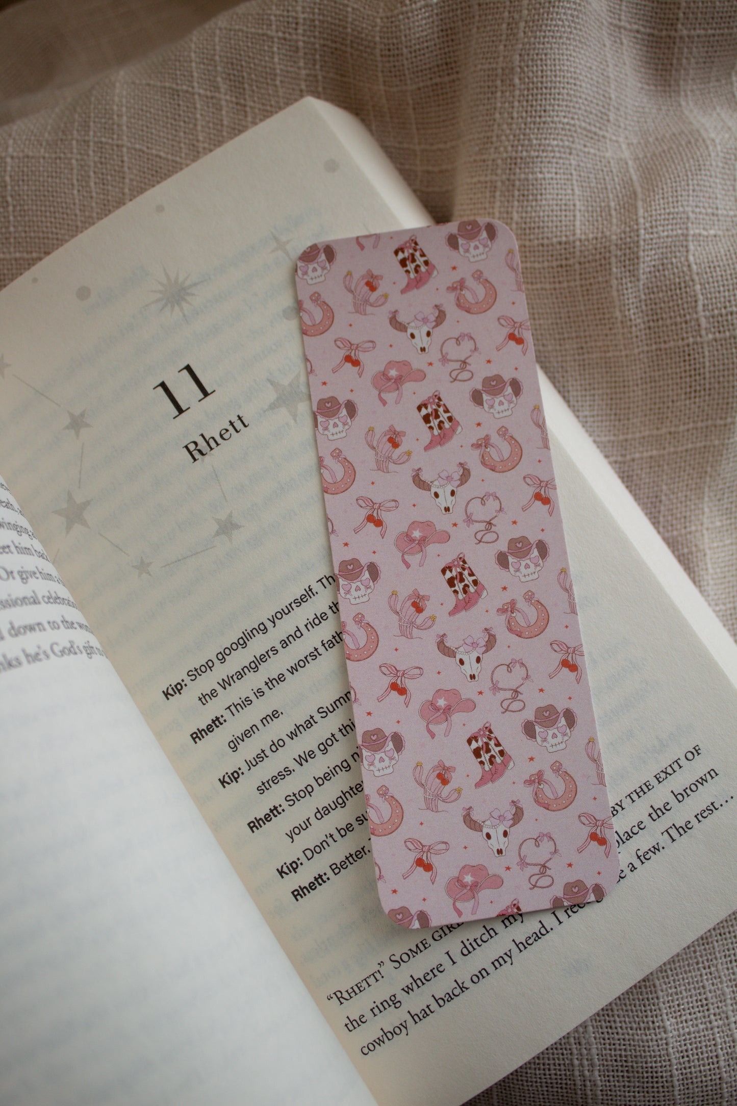 Coquette Cowgirl Bookmark