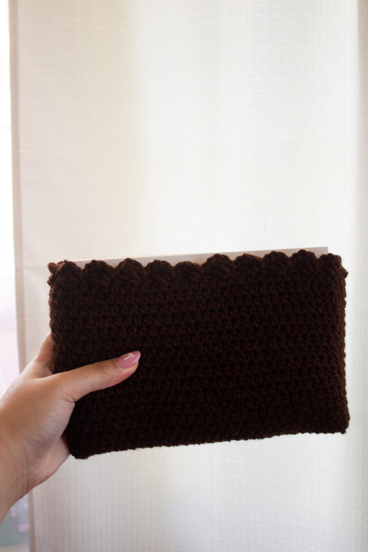 Crochet Tulip Trim Booksleeve