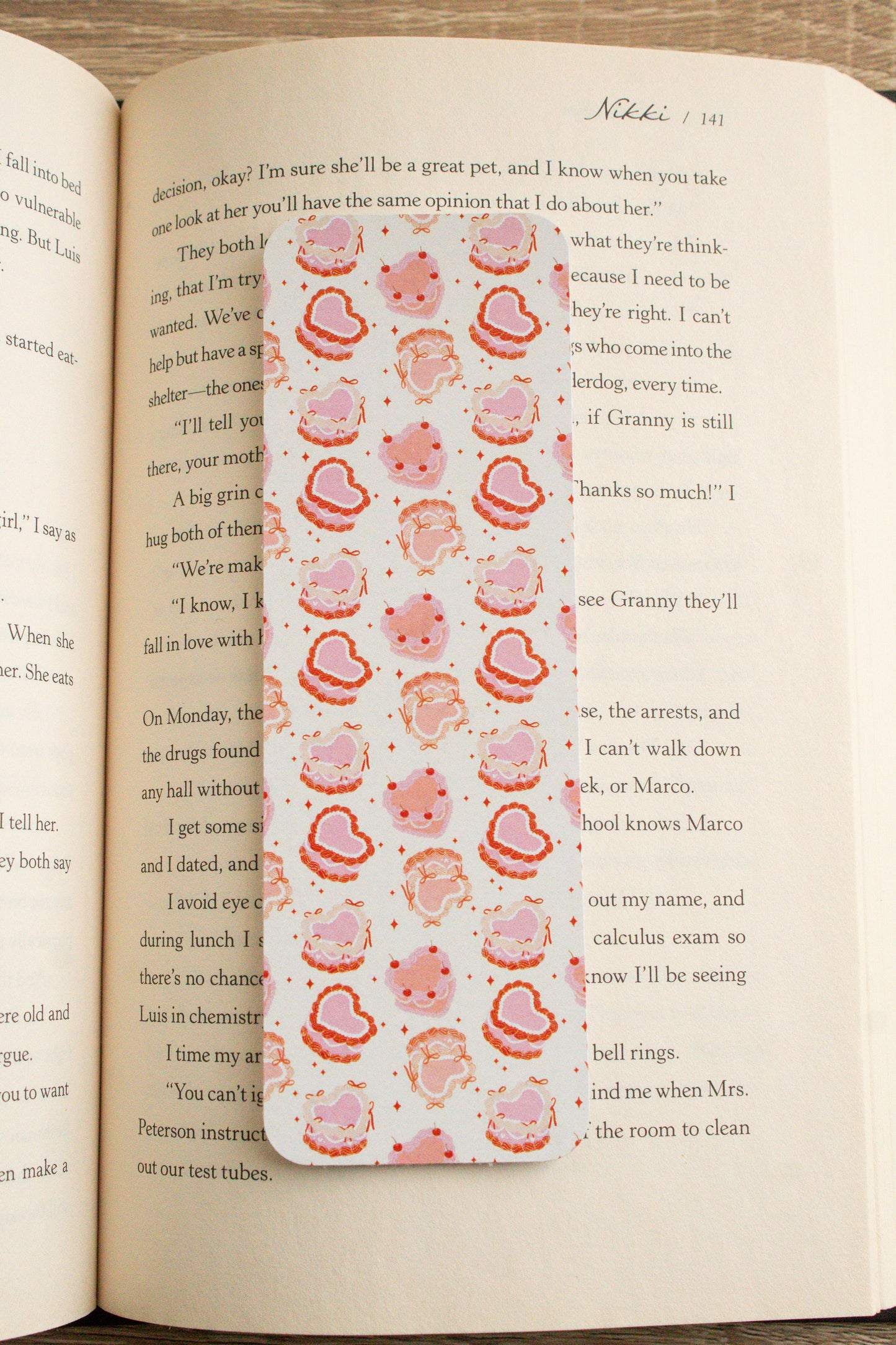 Cake Bookmark