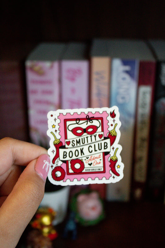 Smutty Book Club Sticker