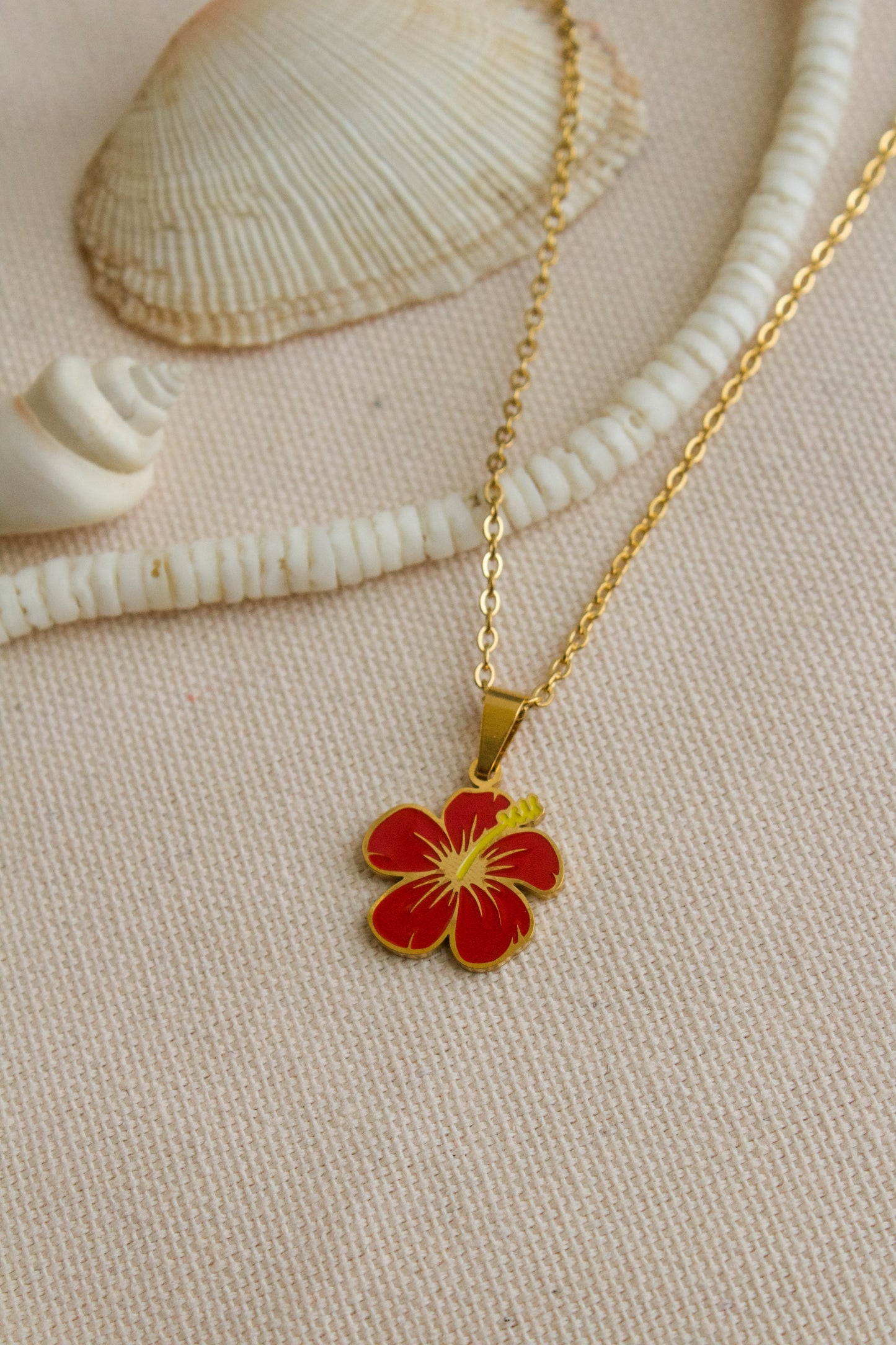 Hibiscus Necklace