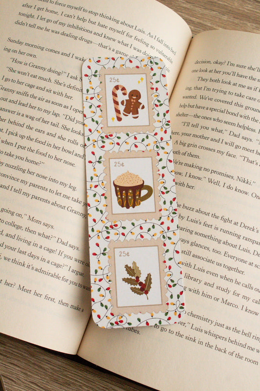 Christmas Stamp Bookmark