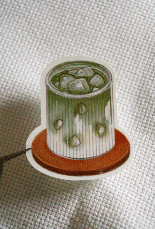 Iced Matcha Sticker