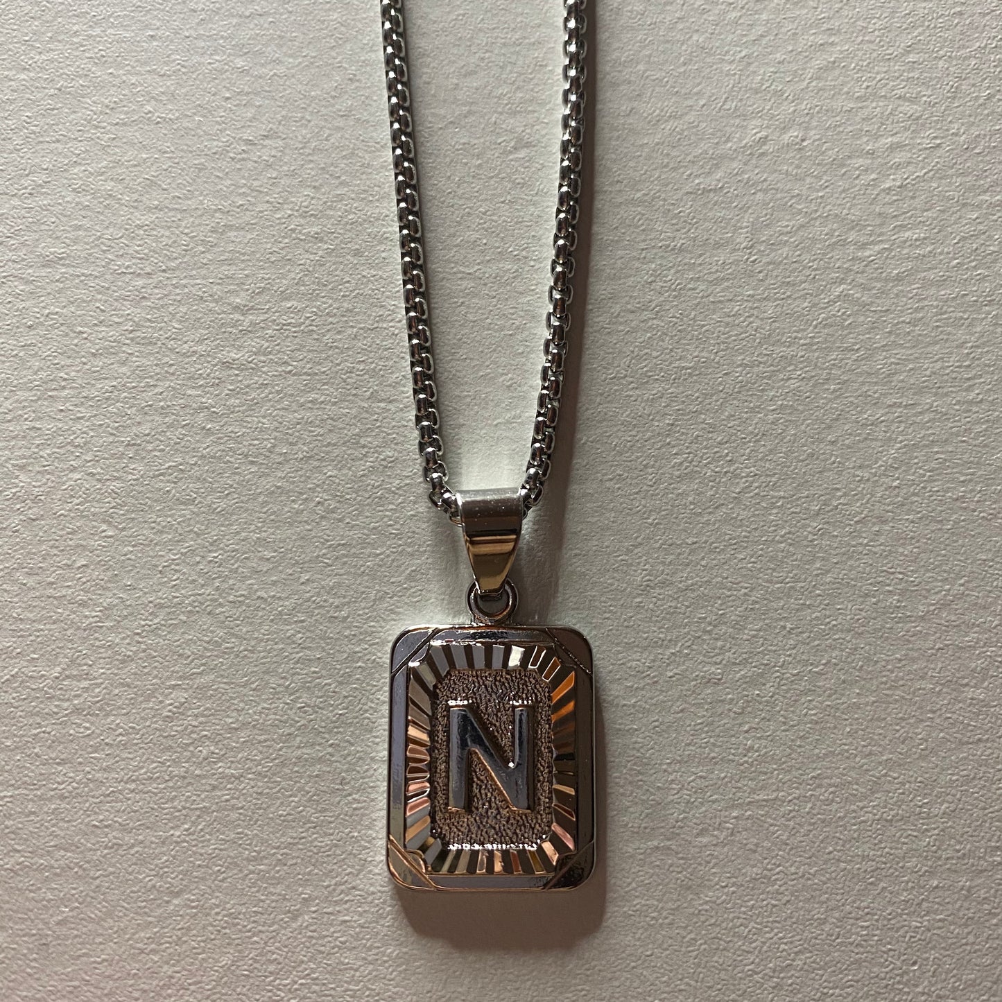 N Initial Necklace