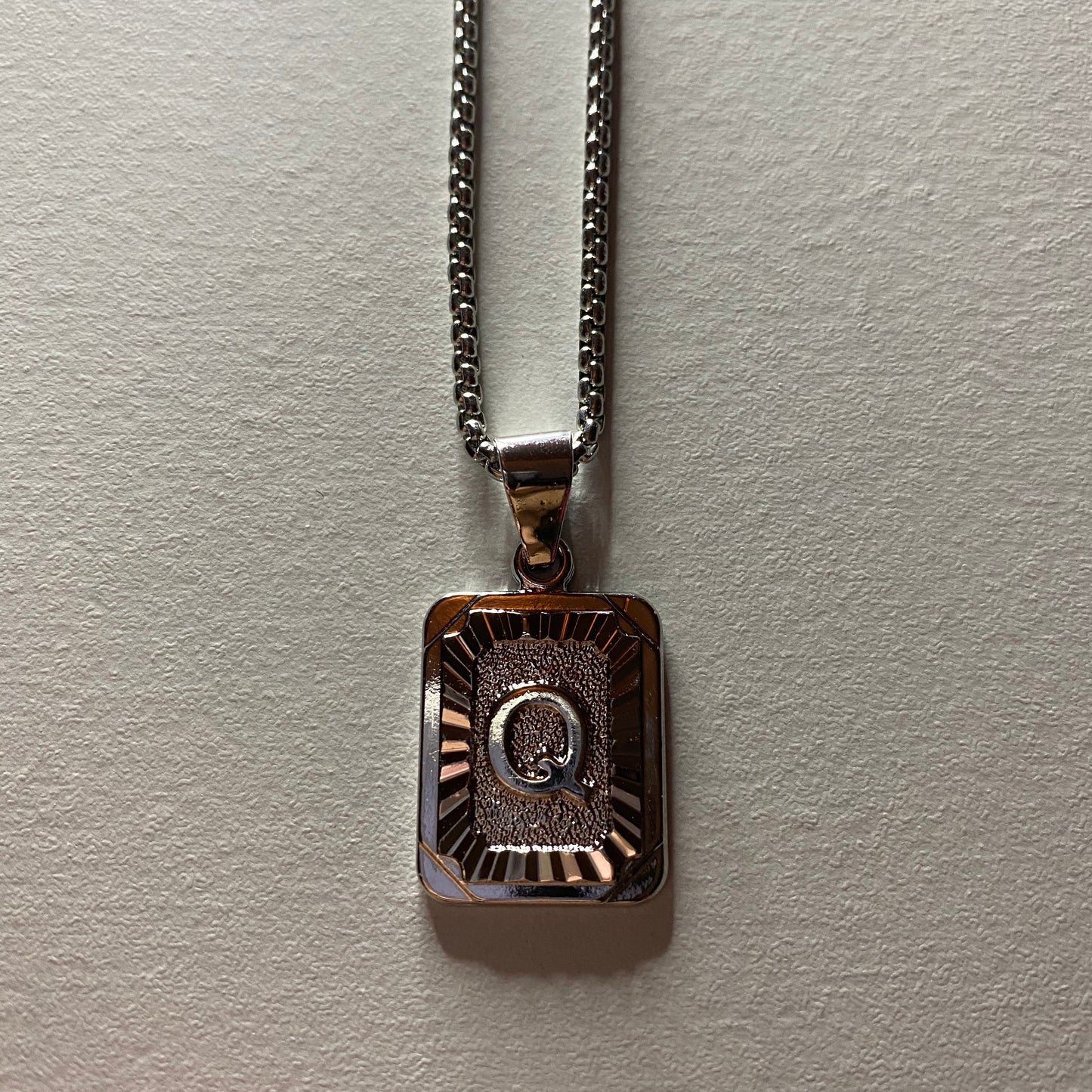 Q Initial Necklace